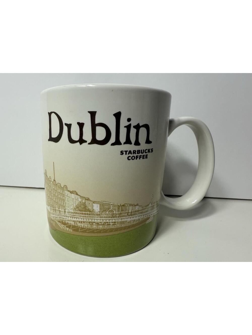 Starbucks Mug - Global Icon Series - Dublin, Ireland Green 16 Oz